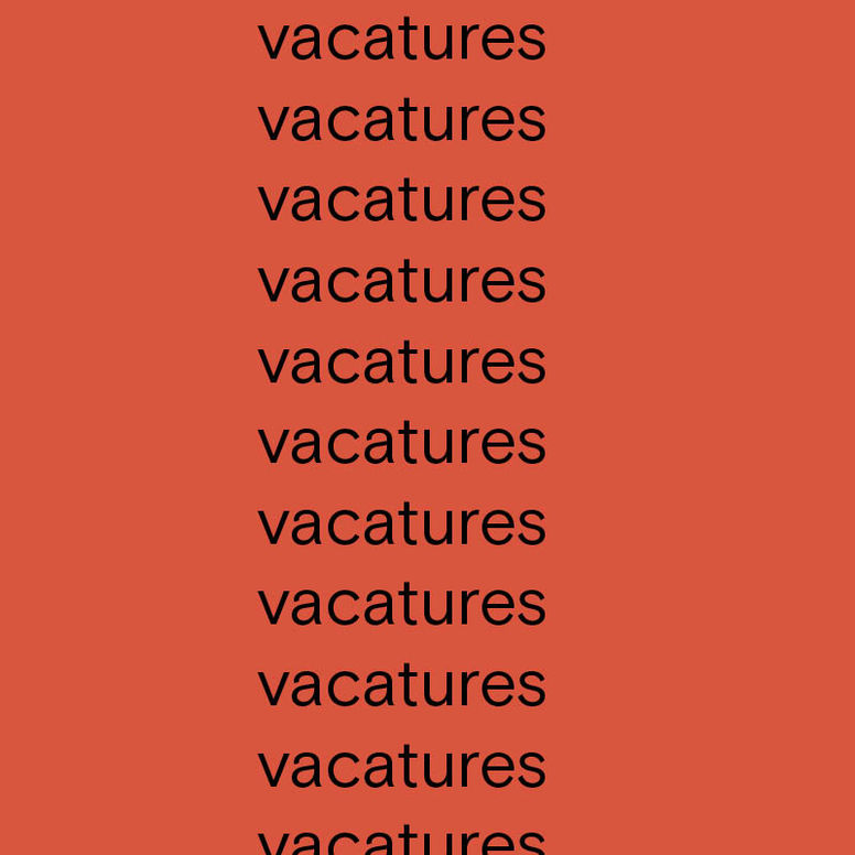 Vacatures in de muzieksector