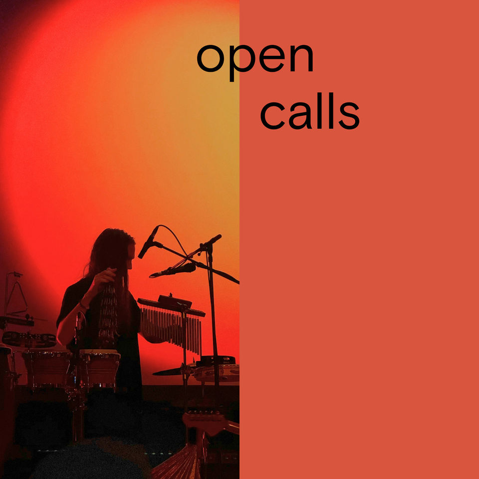 Open calls voor artiesten en sectorpro’s