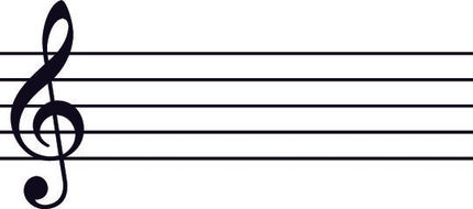 Writing and reading music starts with a Stave