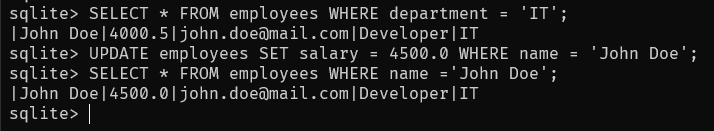 lg using where in table sqlite