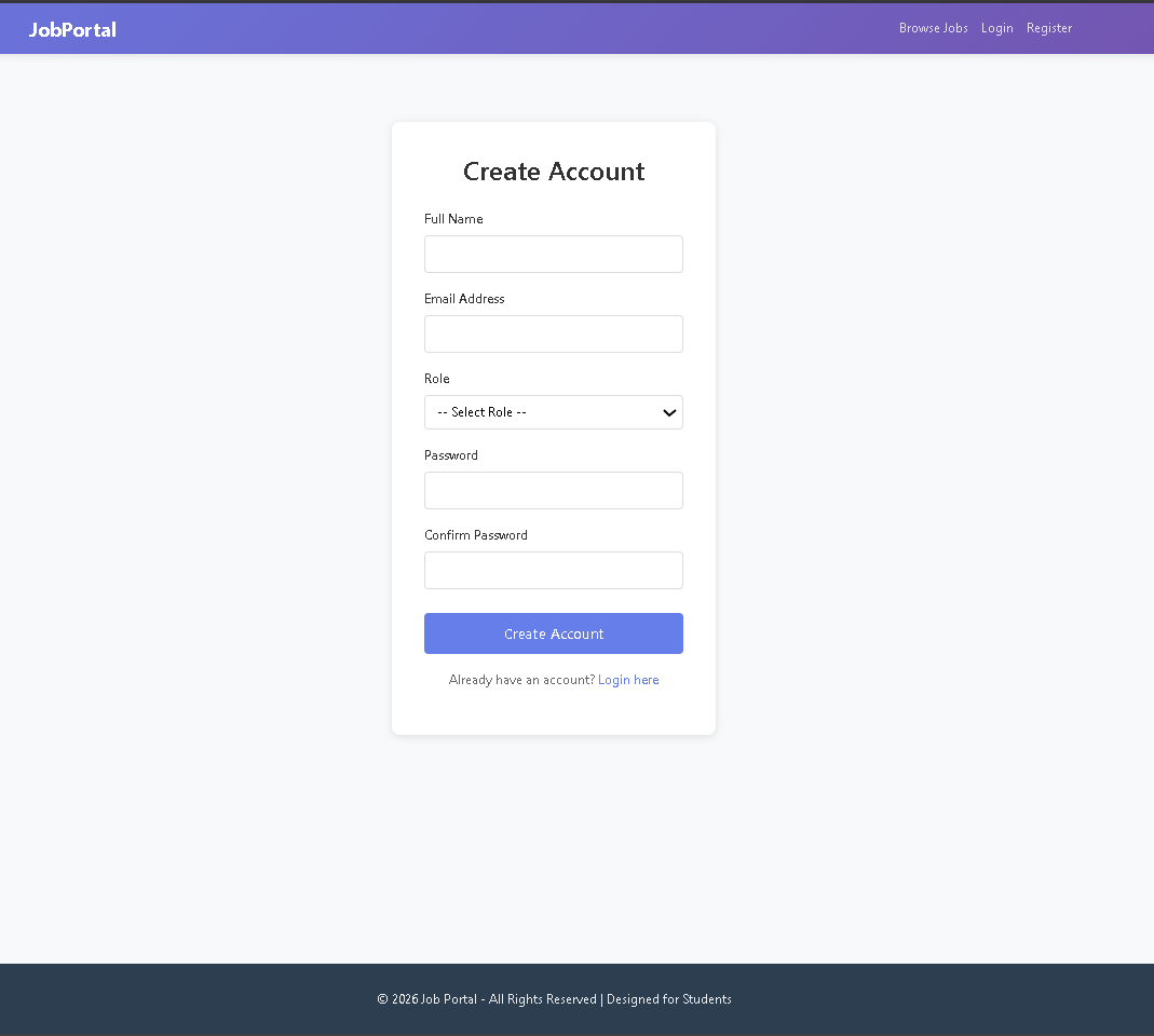 Recruitment and Job Portal screenshot 2