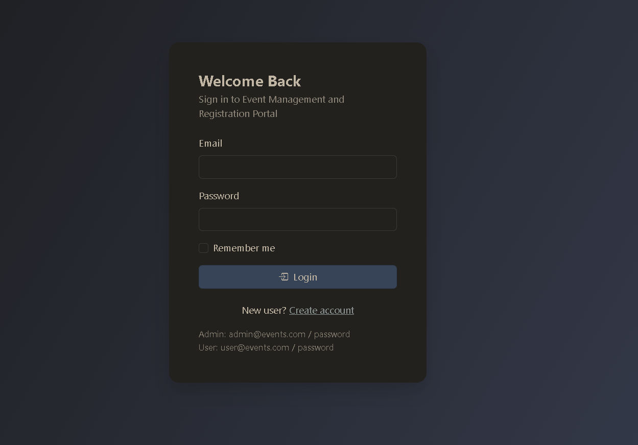 Event Management & Registration Portal screenshot 6