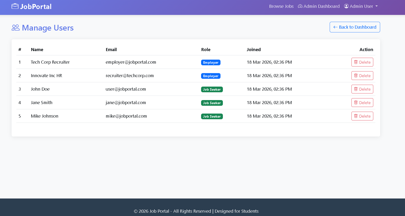 Recruitment and Job Portal screenshot 7