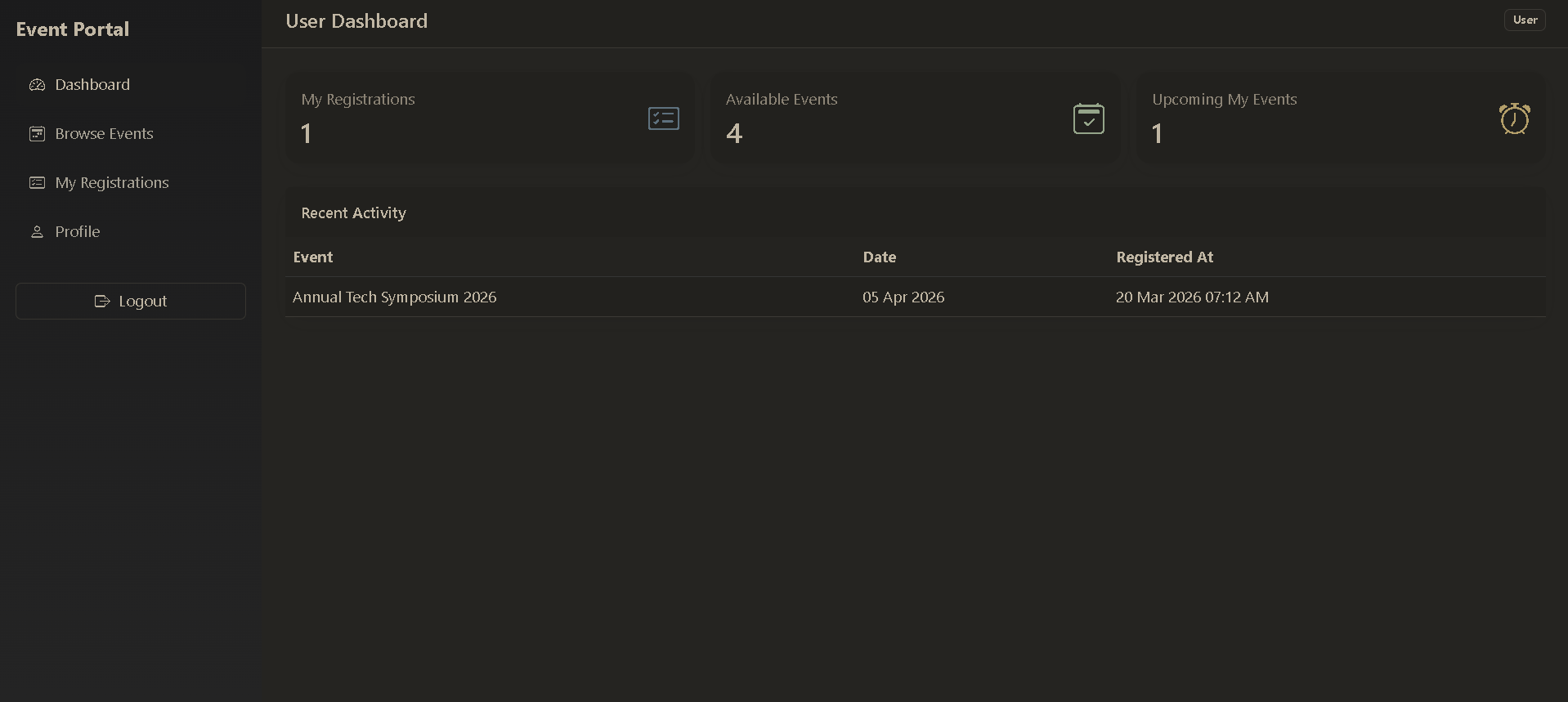 Event Management & Registration Portal screenshot 8