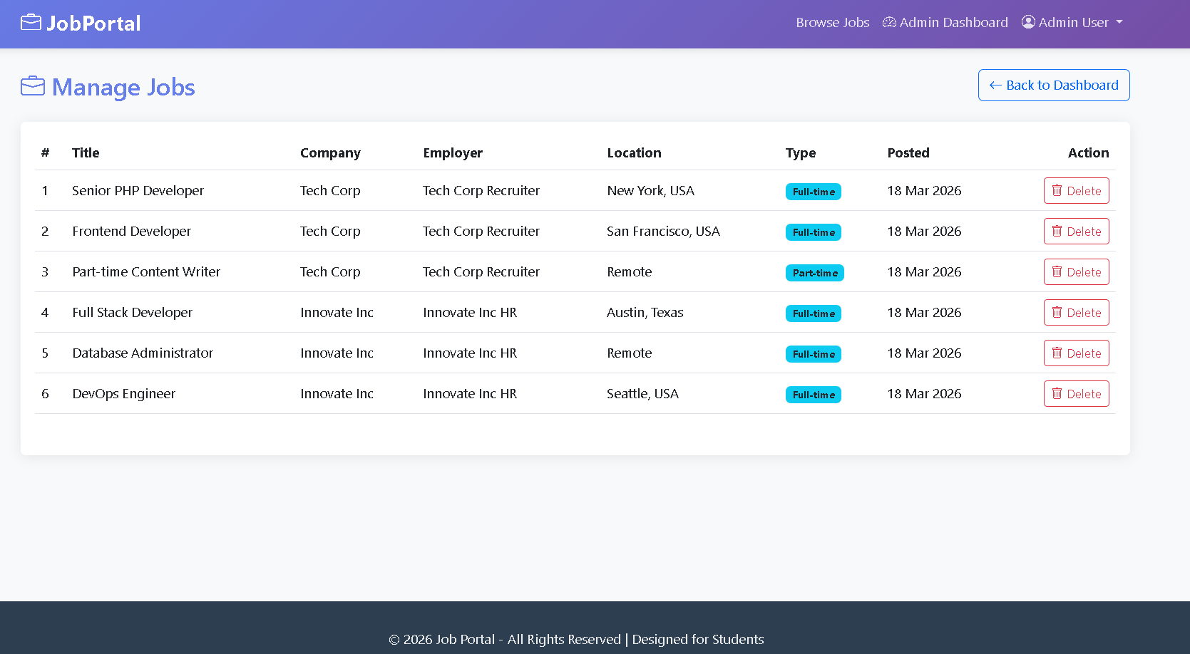 Recruitment and Job Portal screenshot 8