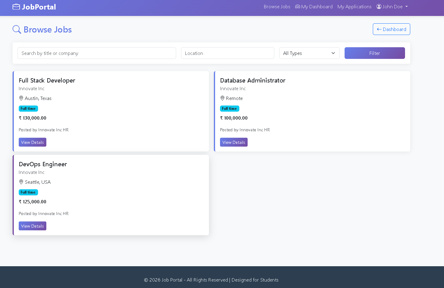 Recruitment and Job Portal screenshot 11
