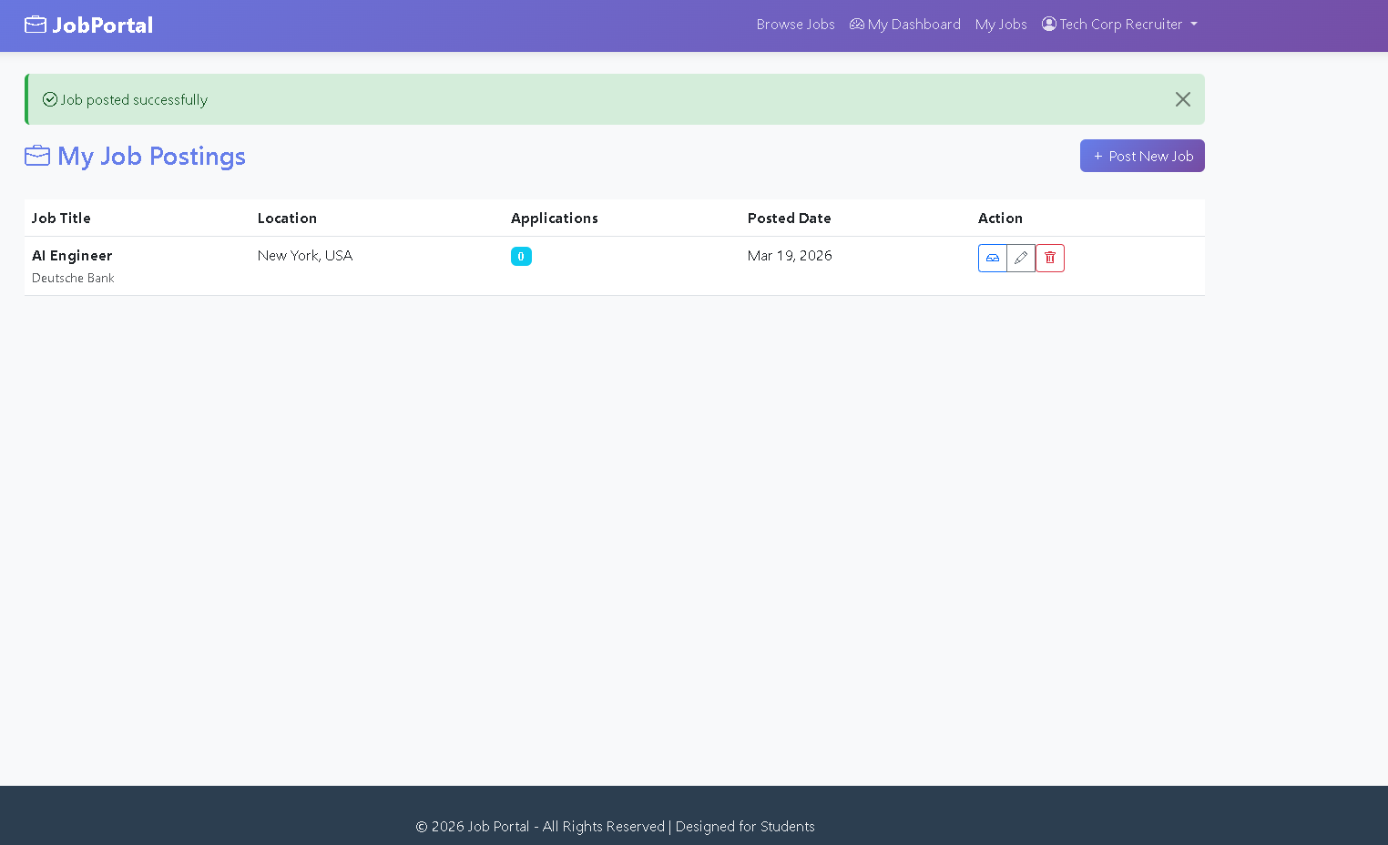 Recruitment and Job Portal screenshot 16