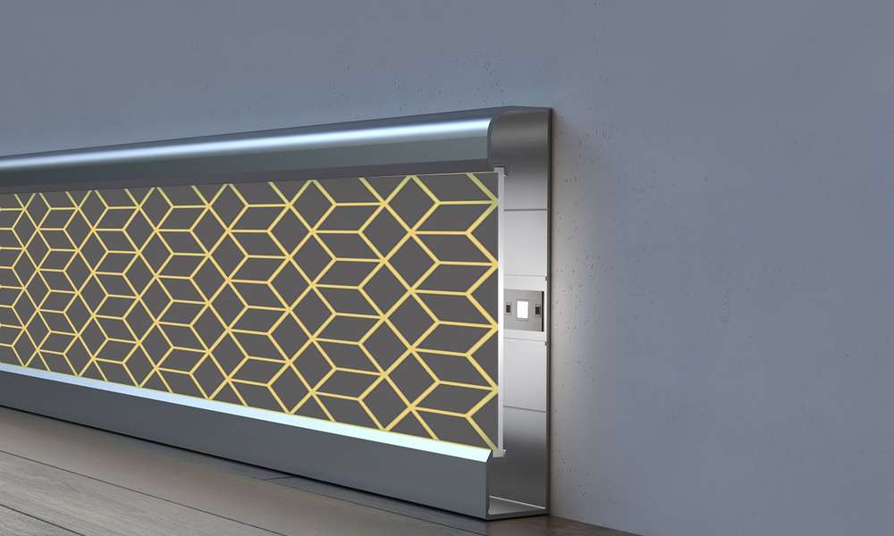 wishled aluminum led baseboard