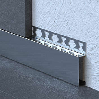 mps-f stainless steel skirting board