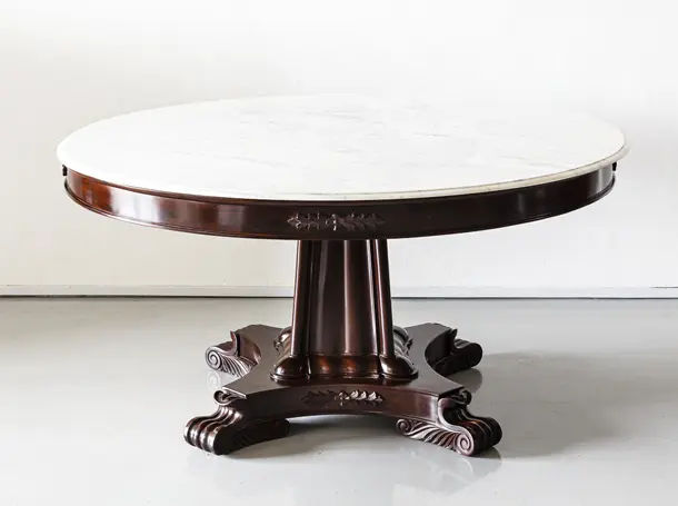 Antique Tables Colonial Furniture The Past Perfect Collection Antique Tables Colonial Furniture, Round Antique Tables
