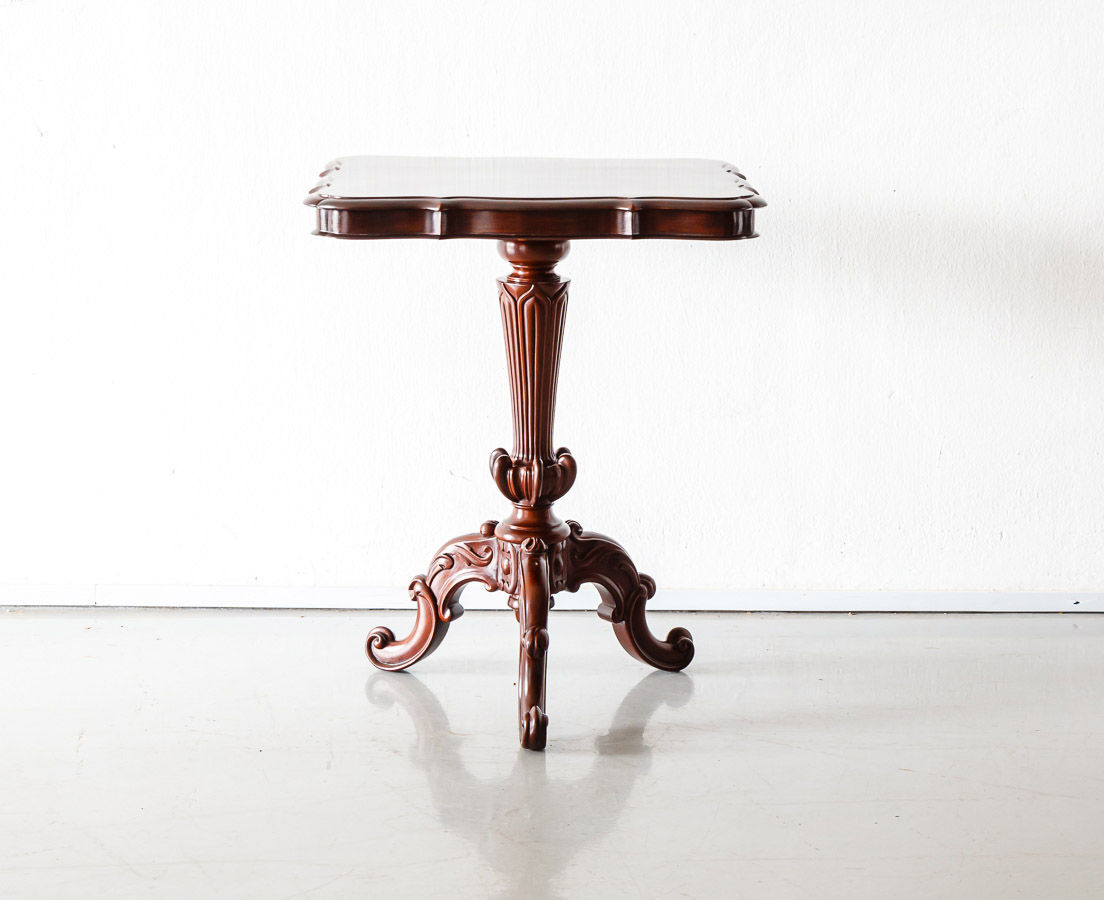 British Colonial Mahogany Occasional Table The Past Perfect Collection