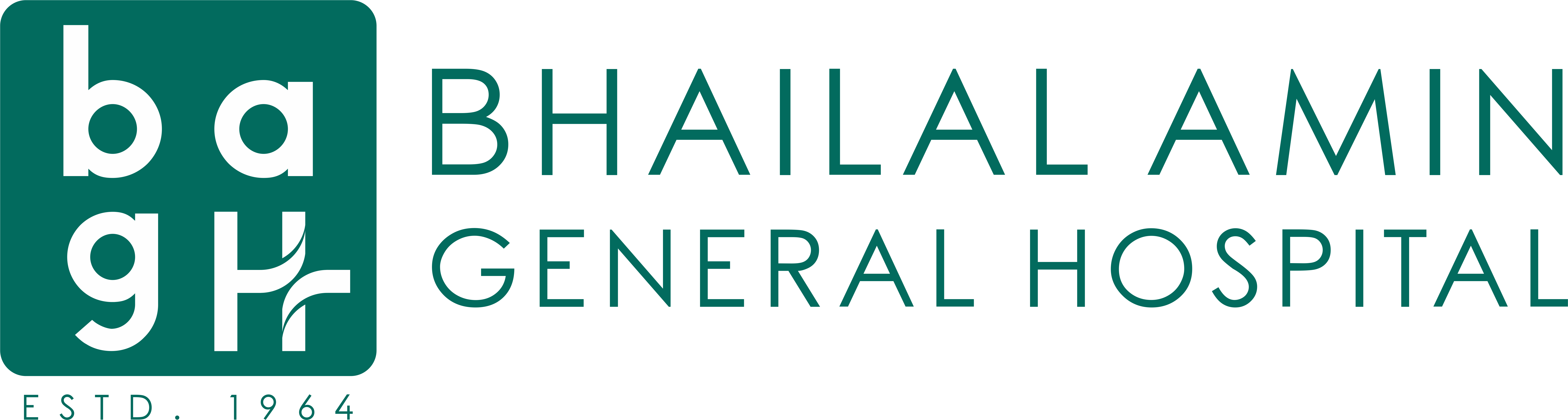 Bhailal Amin General Hospital Logo | BAGH Hospital | Best hospital in vadodara