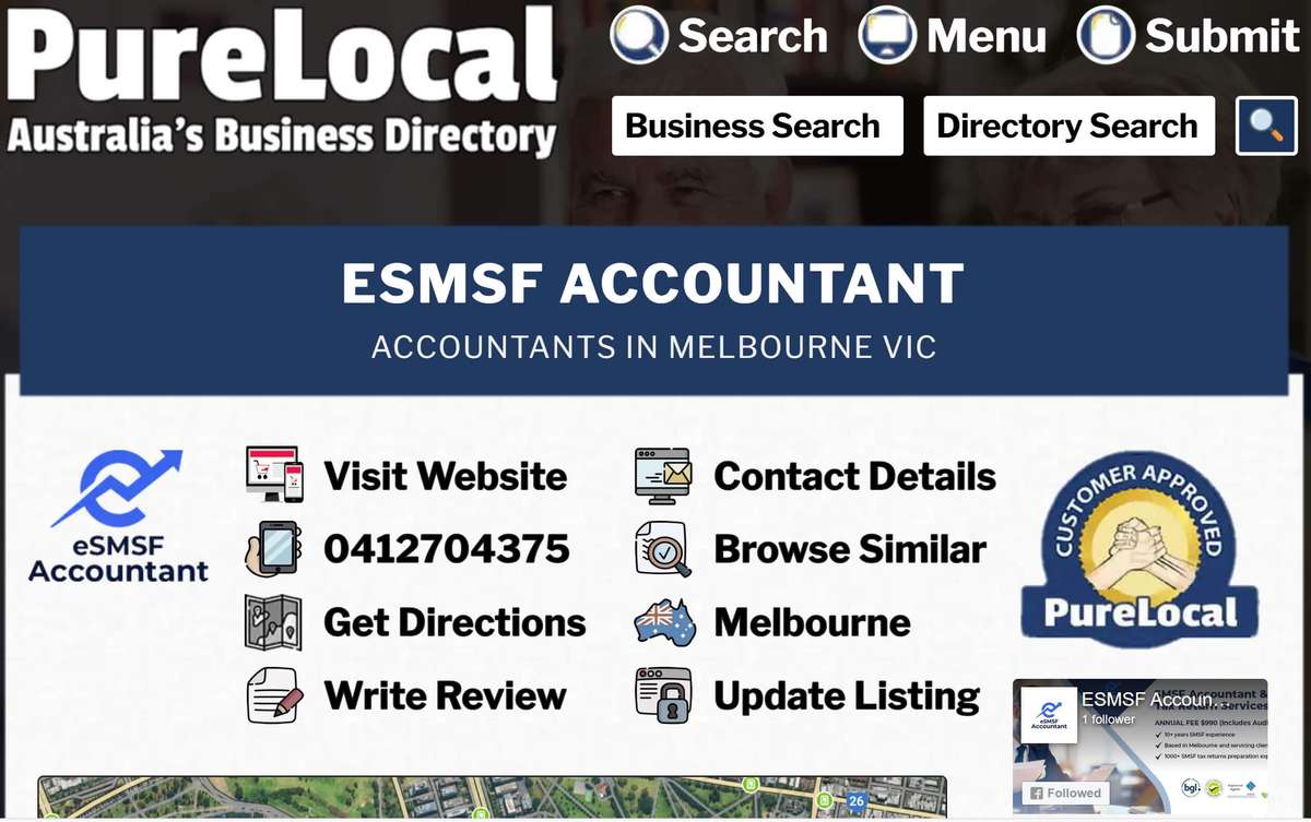 EMSF's business listing on Pure Local Directory