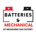 Batteries & Mechanical by Melbourne Car Factory Logo