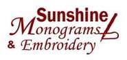 Sunshine Monograms & Embroidery - Directory Logo