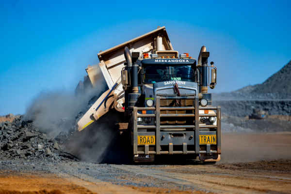 Merkanooka Haulage - Mining In Landsdale