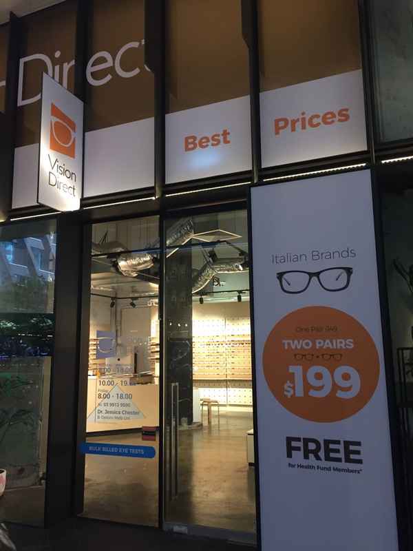 VisionDirect Optical Centre - Eyewear Retailers In Melbourne