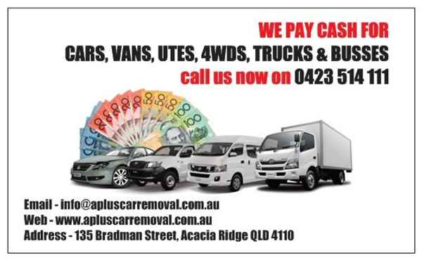 Aplus Car Removal & Cash For Cars Brisbane - Car Dealers In Acacia Ridge 4110