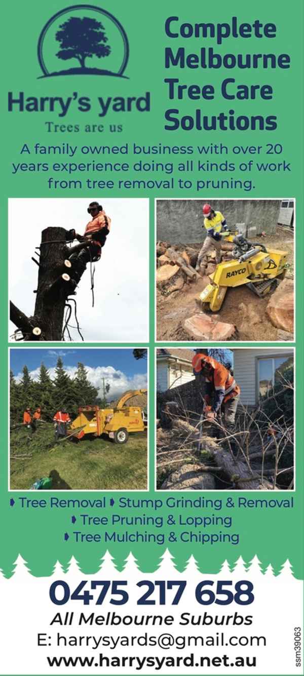 Harrys yard - Tree Surgeons & Arborists In Essendon