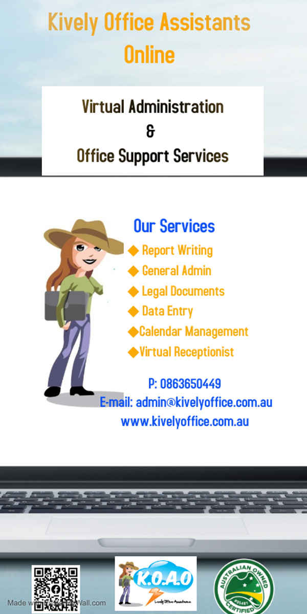 Kively Office Assistants Online - Professional Services In Byford