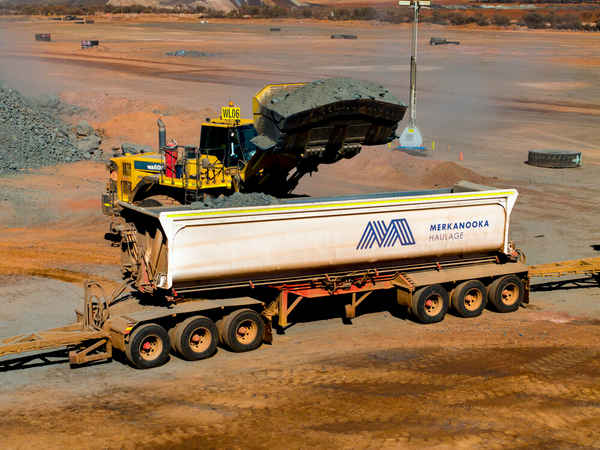 Merkanooka Haulage - Mining In Landsdale