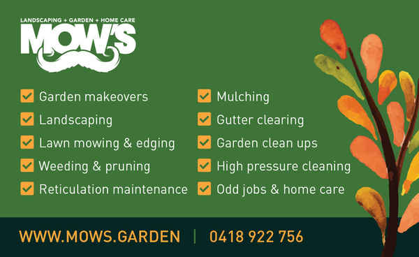 Mow's Landscaping + Garden + Home Care - Gardeners In Perth