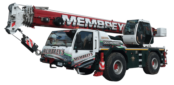 Membrey's Transport & Crane Hire - Crane Hire In Dandenong South