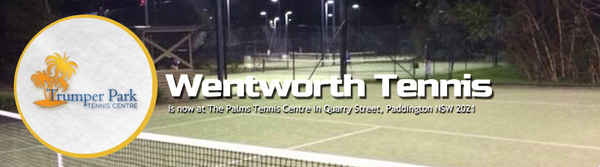 Wentworth Tennis - Tennis In Paddington