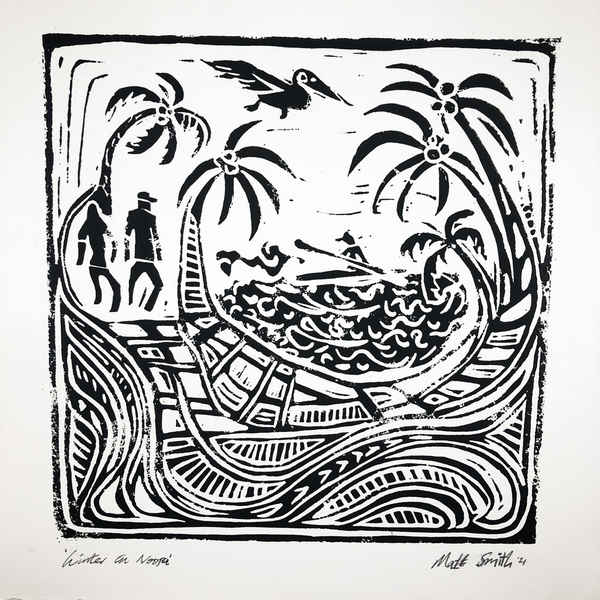 Linocut Art Prints - Everyday Art People - Arts & Crafts Retailers In Camp Hill 4152