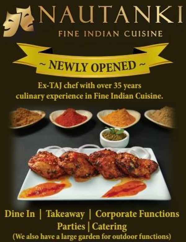 Nautanki Fine Indian Cuisine - Restaurants In Harris Park