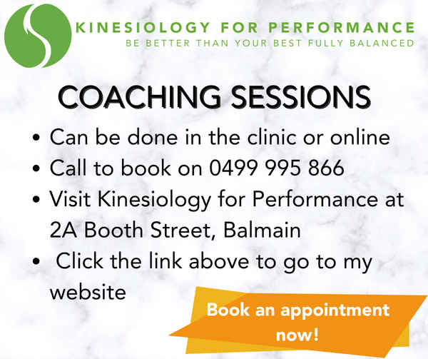 Kinesiology for Performance - Herbal & Alternative Medicines In Balmain