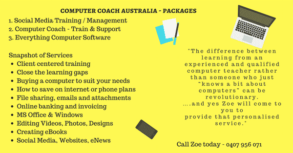 Computer Coach Australia - Computer Training In North Bondi