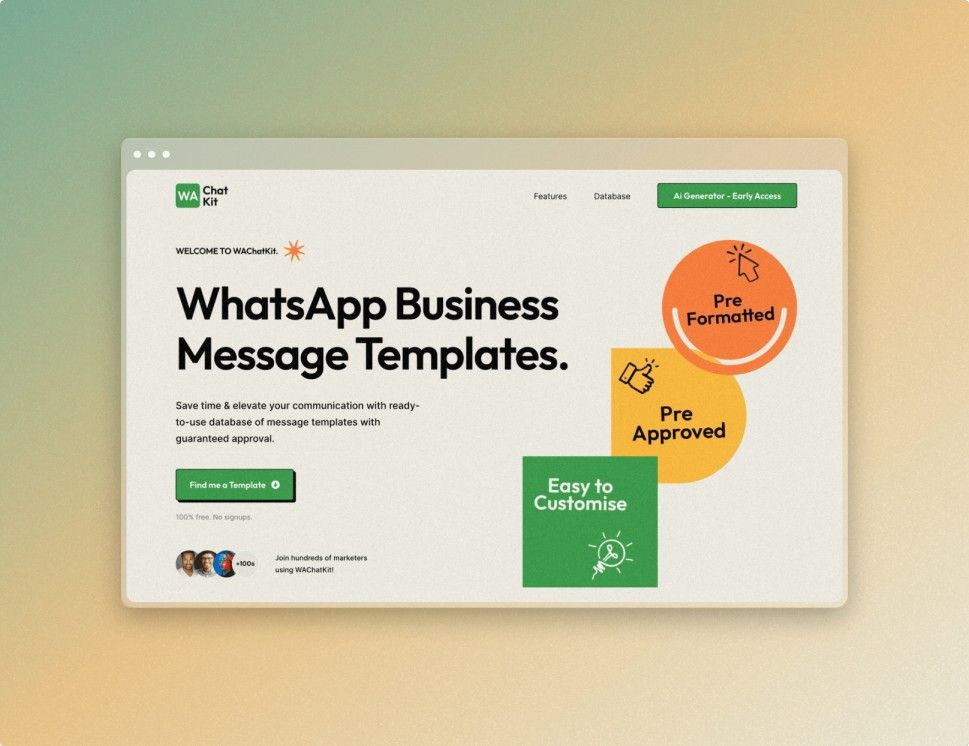 Experiments 2 WaChatKit