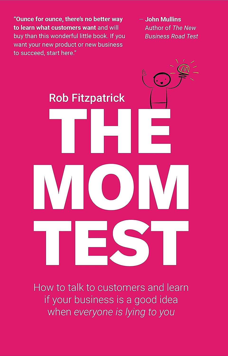 The Mom Test book cover