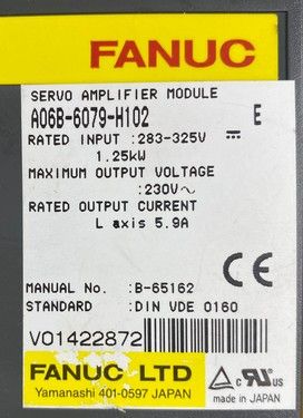A06B-6079-H102 | FANUC Servo Amplifiers