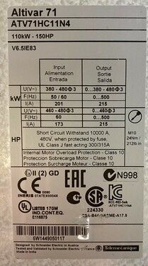 Schneider Electric ATV71HC11N4 | In Stock Ships Overnight
