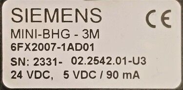 Modulo Processore Siemens SIMATIC S5 6FX2007-1AD03 – Nuovo Di Zecca, Dispositivo Di Assistenza Manuale PLC-2