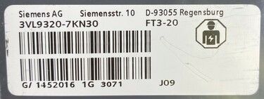 3VL9320-7KN30 | Siemens Circuit Breakers