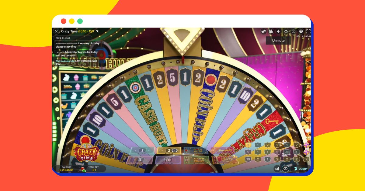 It's That Time Again – Crazy Time Game Show at 888casino