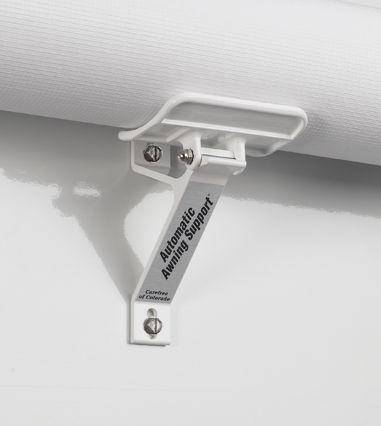 CAREFREE AUTOMATIC AWNING SUPPORT - POLAR WHITE