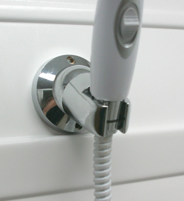 SHOWER HEAD MOUNT ADJUSTABLE - CHROME