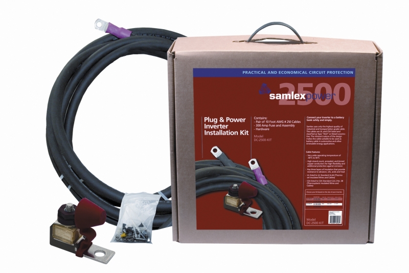 INVERTER INSTALLATION KIT 2500W