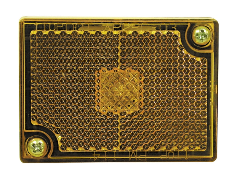 CLEARANCE/ SIDE MARKER LIGHT W/ REFLECTOR