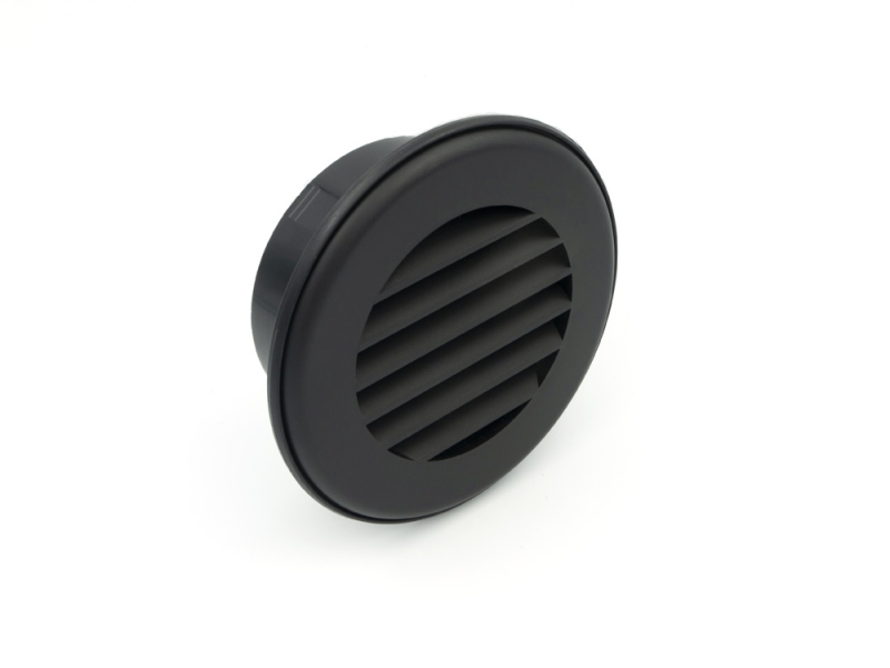 Heat Vent 4" Black