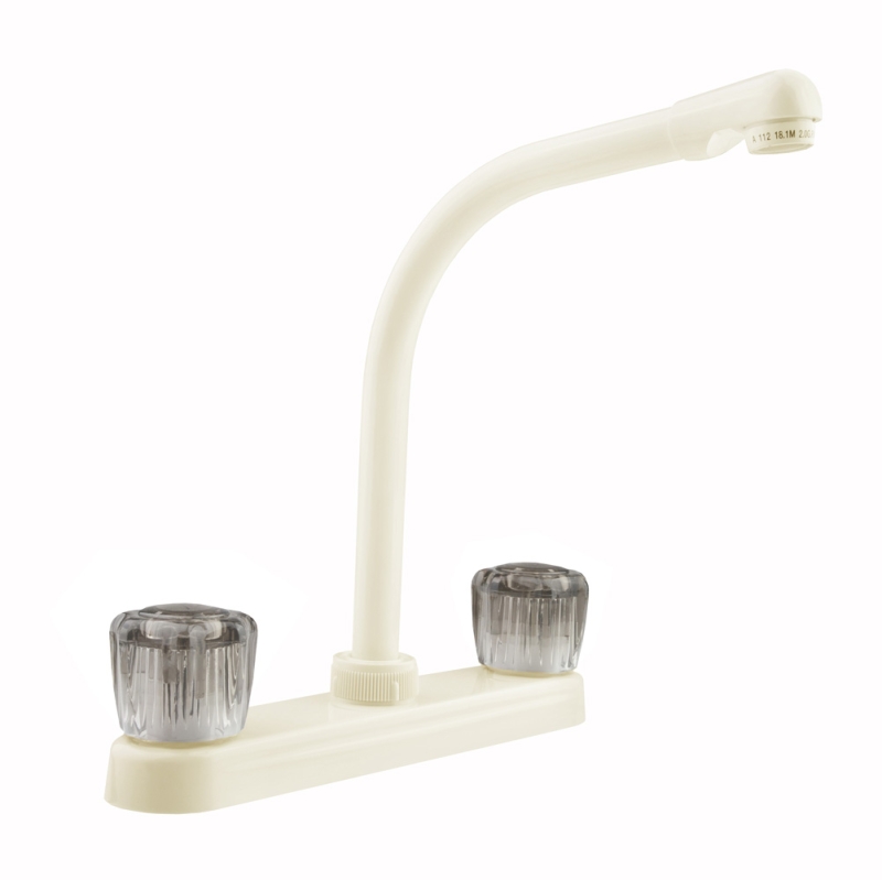 Hi-Rise RV Kitchen Faucet - Bisque Parchment