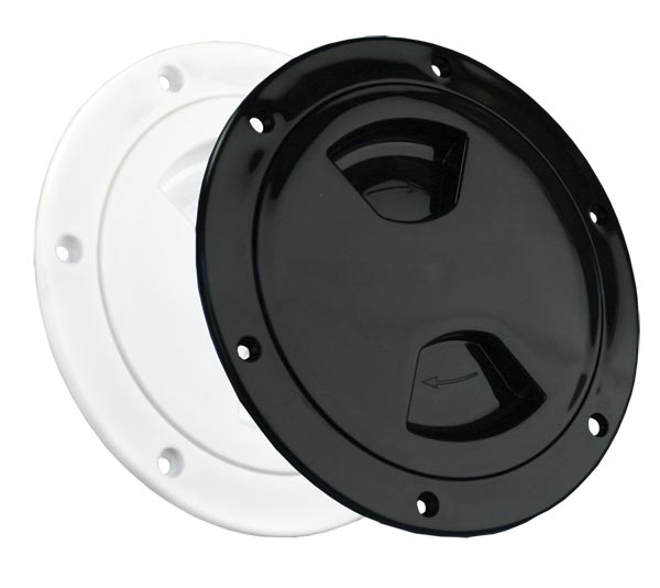 ACCESS/DECK PLATE 4" - WHITE