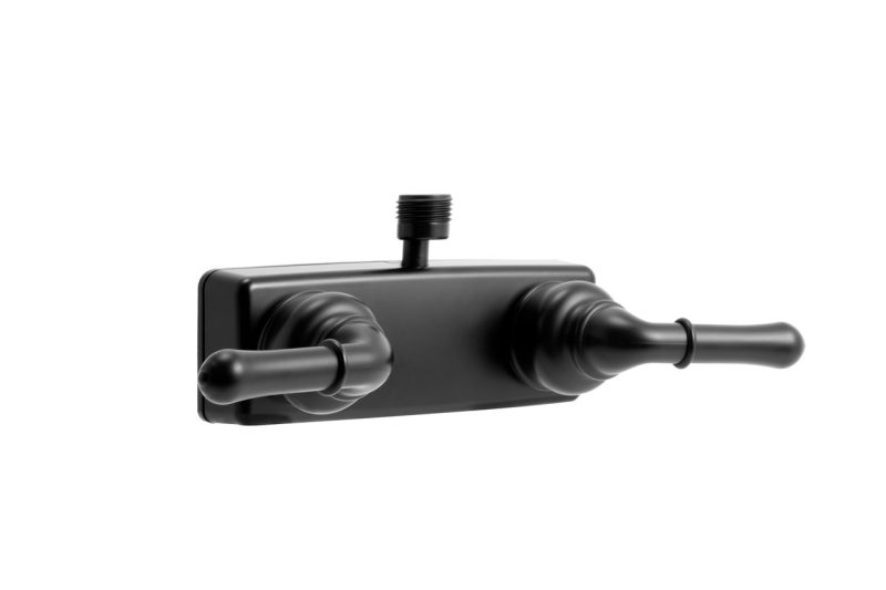 Classical RV Shower Faucet - Matte Black