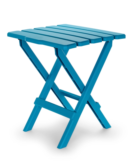 Large Adirondack Style Folding Table - Aqua