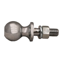 HITCH BALL 2 INCH X 1 INCH X 2-1/8 INCH STAINLESS STEEL 6000 LB