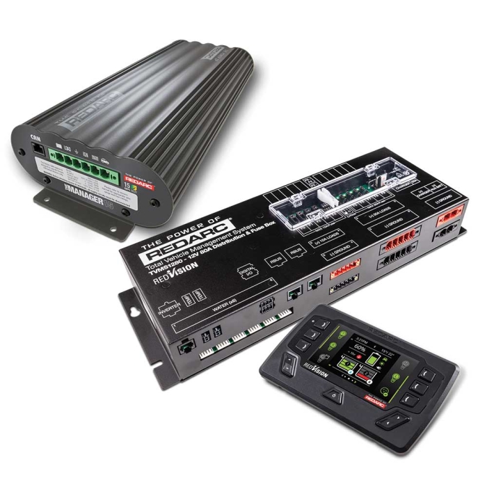 RedVision PRIME/Manager30 Kit 12V 80 Amp Total Vehicle Managament System